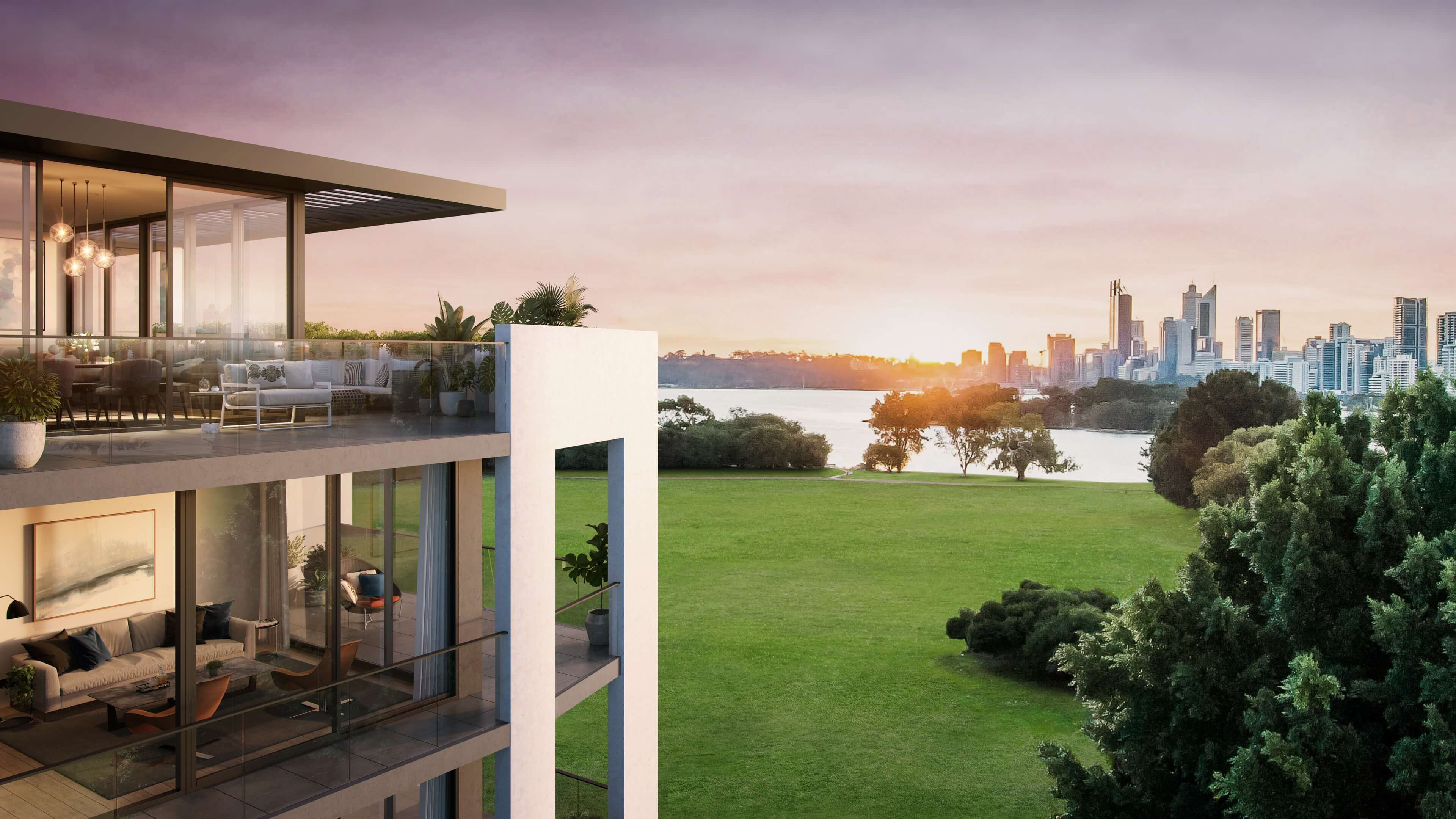 Perth Foreshore — Architectural residential